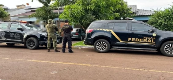 POLICIAL: Polícia faz operação contra tráfico internacional de drogas no oeste do PR.