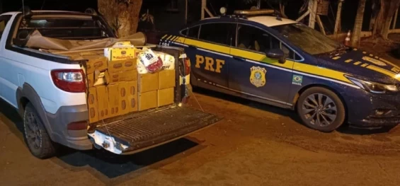 POLICIAL: Uma tonelada de queijo contrabandeado da Argentina é apreendida no sudoeste do PR.