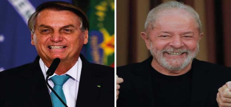 POLÍTICA: Em SP, Bolsonaro cresce 4 pontos e encosta em Lula, que ainda lidera segundo pesquisa Ipespe.