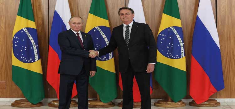 POLÍTICA: Presidente Jair Bolsonaro embarca nesta segunda-feira para a Rússia