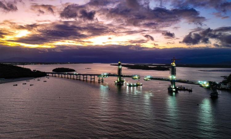 Ponte de Guaratuba terá queima de fogos inédita no Réveillon; confira os detalhes