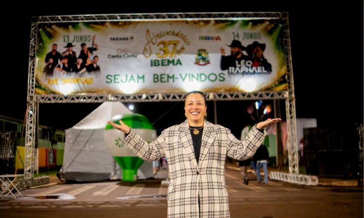 Prefeitura de Ibema agradece à Associação Comercial e à população pelo sucesso das festividades dos 37 anos do município!