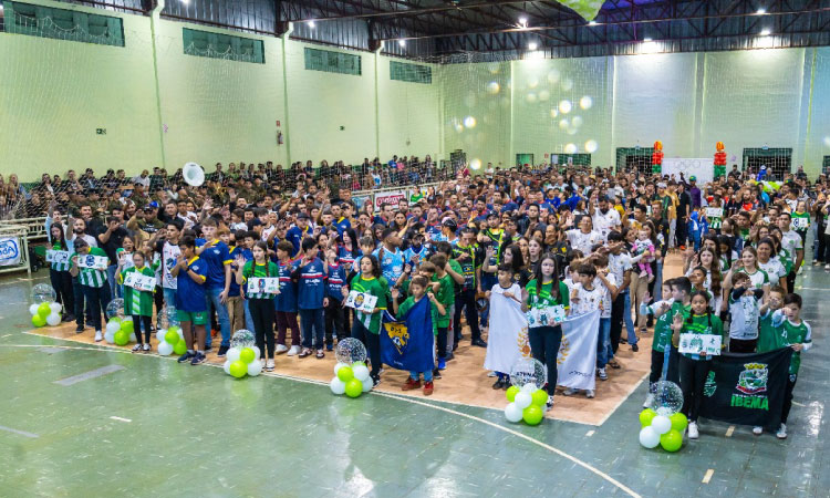 Prefeitura de Ibema realizou a abertura da 1ª Olimpíada Municipal com grande celebração esportiva.