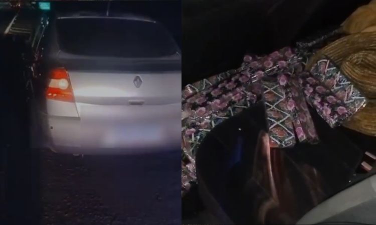 PRF apreende mais de 50 kg de maconha em veículo abandonado com pane mecânica na BR-277