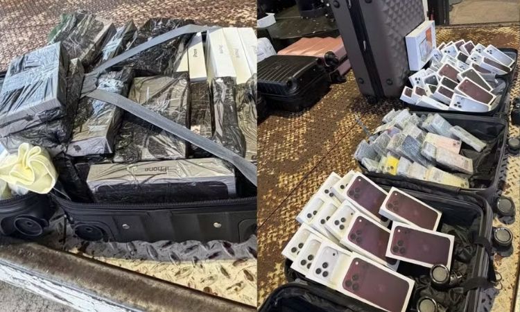 Receita Federal apreende 30 iPhones 18 Pro Max em aeroporto de Foz do Iguaçu