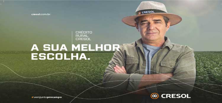 Reforçando suas raízes no Agronegócio, Cresol lança a campanha “Entrelinhas do Campo”.