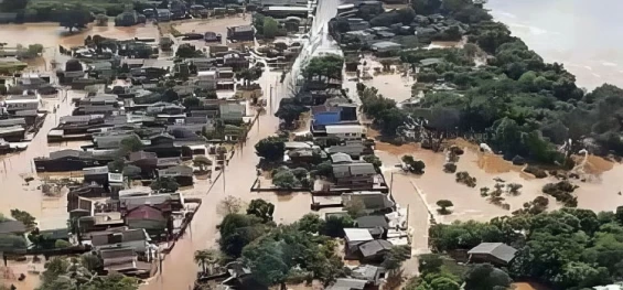 Rio Grande do Sul volta a ter risco de tempestade.