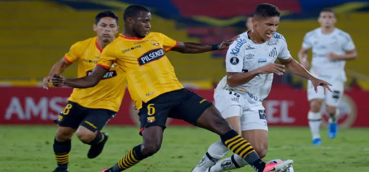 Santos cai na Libertadores após derrota para Barcelona de Guayaquil