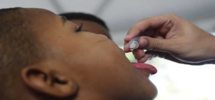 SAÚDE: Campanha de vacinação contra a pólio termina hoje.
