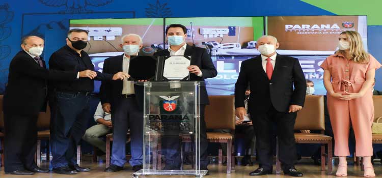 SAÚDE: Governador confirma R$ 16 milhões para procedimentos de alta complexidade em hospitais do Paraná.