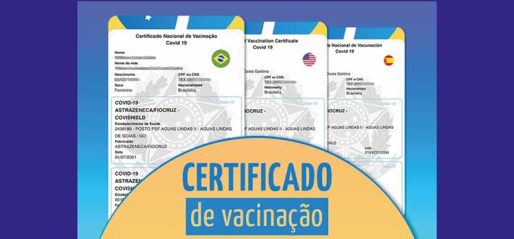 SAÚDE: Obter o Certificado Nacional de Vacinação COVID-19