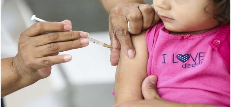 SAÚDE: Vacinação contra sarampo está abaixo da meta, diz Ministério da Saúde.