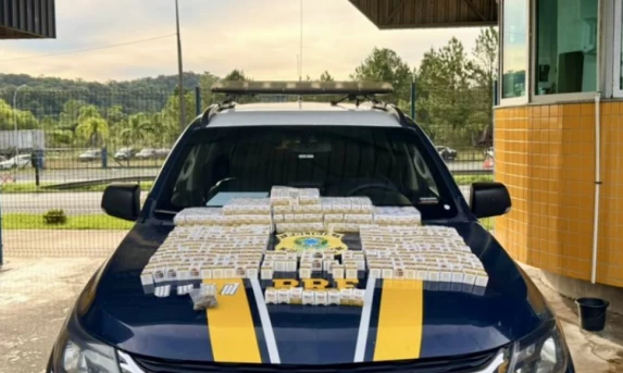 Segurança: PRF realiza no Paraná a maior apreensão de medicamentos para emagrecer da história das rodovias federais