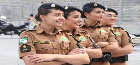 SEGURANÇA PÚBLICA: 467 mulheres fazem parte da nova turma de policiais militares no Paraná.