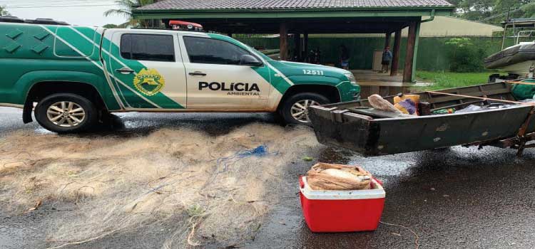 SEGURANÇA PÚBLICA: Polícia Ambiental prende seis em flagrante por crime de pesca em São Miguel.