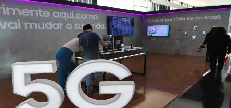 TECNOLOGIA: Sinal 5G começará a funcionar em Brasília na quarta-feira.