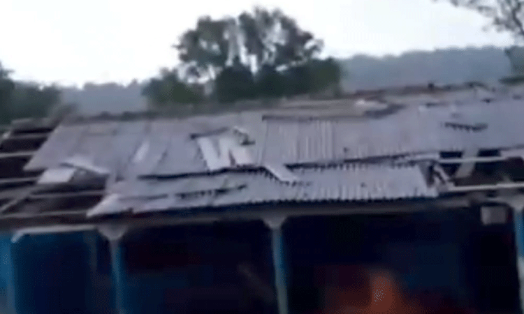 Tempestade causa danos no interior de Três Barras do Paraná