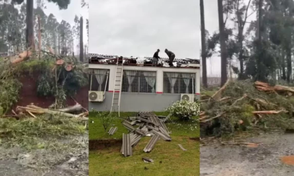 Temporais provocam morte de três pessoas e registros de tornados no Paraná; estado segue em alerta