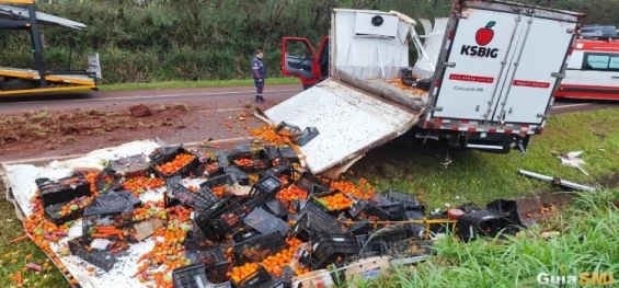TRÂNSITO: Grave Acidente na BR 277 em São Miguel do Iguaçu Deixa Feridos.