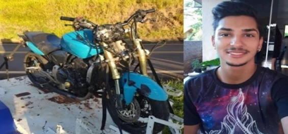TRÂNSITO: Jovem de Capitão morre em acidente com moto entre Boa Vista da Aparecida e Três Barras do PR.
