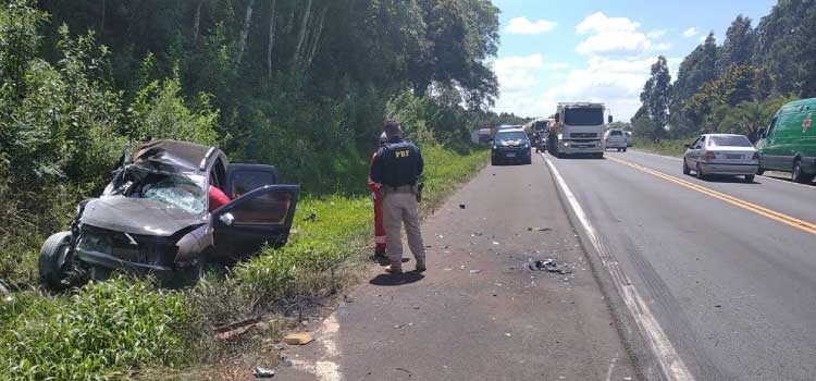 TRÂNSITO: Casal de idosos de Ibema morrem em acidente registrado na BR-277 em Guarapuava