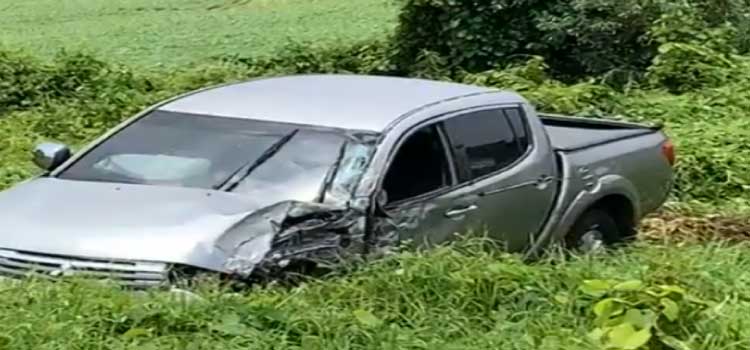 TRÂNSITO: Grave colisão é registrada na BR-277, em Santa Tereza do Oeste