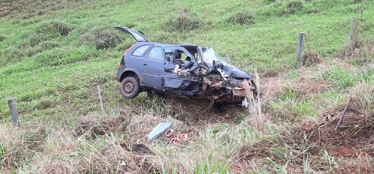 TRÂNSITO: Idoso perde a vida em grave acidente na PR 484 entre Três Barras do Paraná e Boa Vista