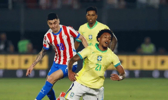 ﻿Eliminatórias: Brasil joga mal e perde para o Paraguai por 1 a 0